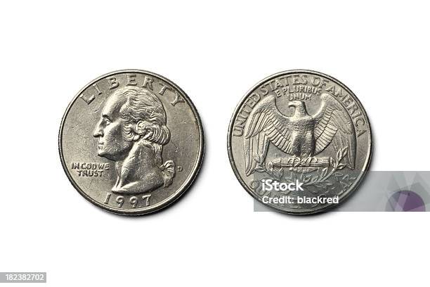 เหรียญดอลลาร์สหรัฐไตรมาส ภาพสต็อก - ดาวน์โหลดรูปภาพตอนนี้ - เหรียญ 25 เซนต์  - เหรียญสหรัฐ, เหรียญ - เงินตรา, สกุลเงินสหรัฐฯ - สกุลเงินของสหรัฐอเมริกา -  Istock