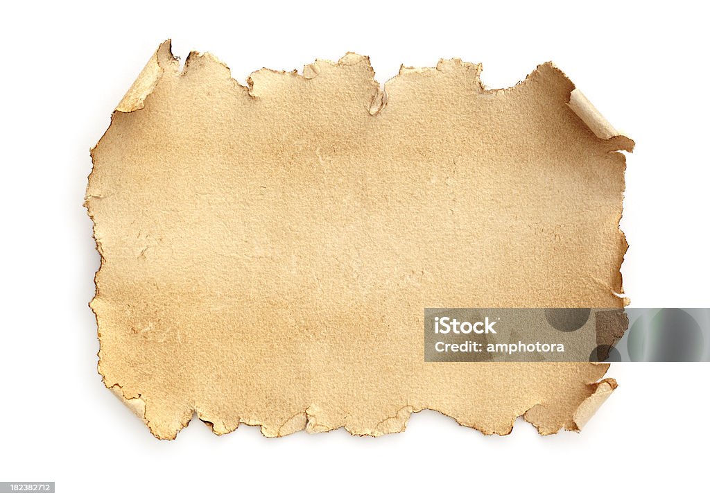 Old Papier - Lizenzfrei Pergament - Textilien Stock-Foto