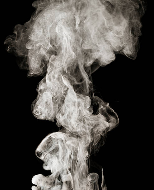 istock Smoke from the bbq grill 182382917