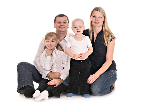 istock Family on four 182383147