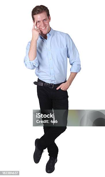 Hombre De Negocios Gesticular Foto de stock y más banco de imágenes de Ejecutivo - Ejecutivo, Sien, Actitud