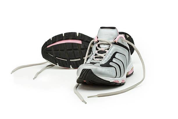 istock Old fitness shoes 182384885