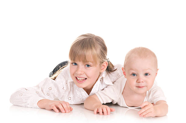 istock Brother and sister 182384909