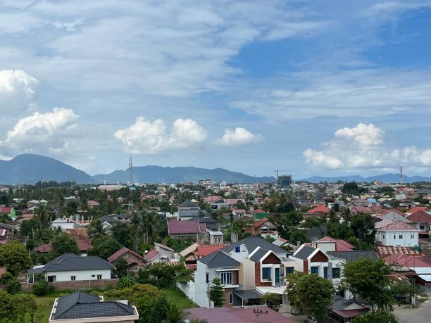 istock Banda Aceh urban area from aerial view 1823849905