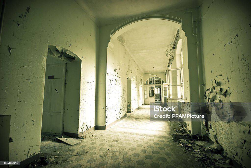 Alte dunkle Ruine Zimmer - Lizenzfrei Abstrakt Stock-Foto