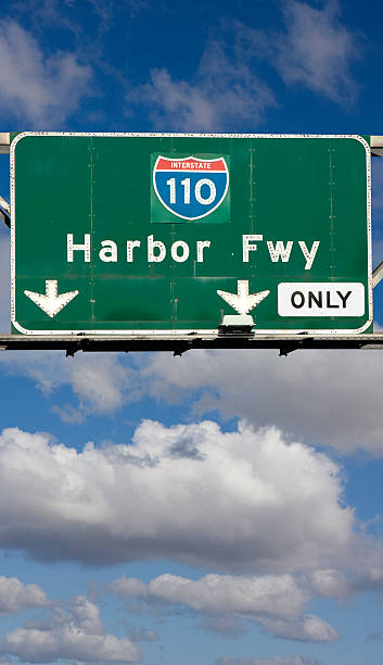 istock Harbor Fwy sign 182385176