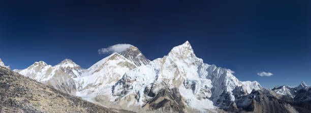 istock Mount Everest, Lhotse and Nuptse from Kala Pattar, 90MPix panorama 182385281