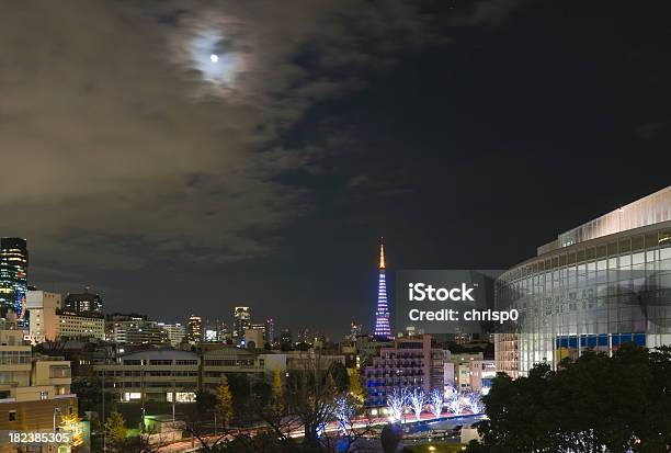 Tokyo At Night Stock Photo - Download Image Now - Roppongi, Sky, Asia