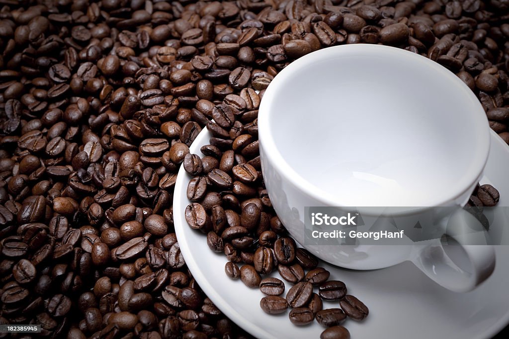 Coffee Fresh cup of coffee. Above Stock Photo