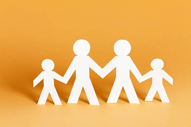istock Family of four concept 182386123