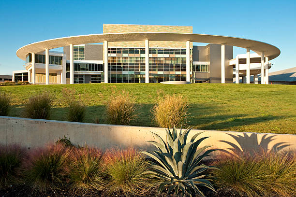 the Long Center for Performing Arts in Austin Texas stock photo