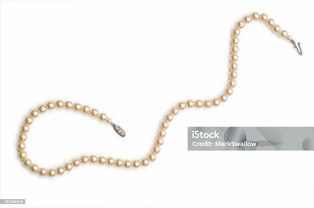 Perlenkette - Lizenzfrei Halskette Stock-Foto