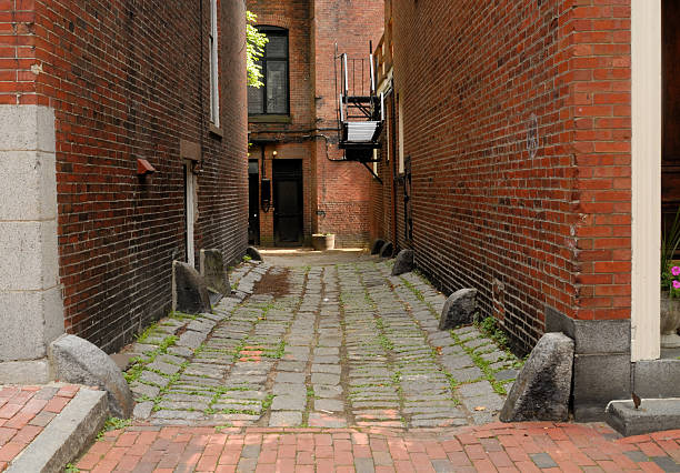 istock Beacon Hill Cobblestone Alley 182386989