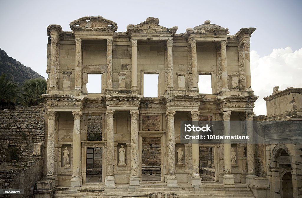 Éfeso biblioteca de celso Turquía - Foto de stock de Anatolia libre de derechos