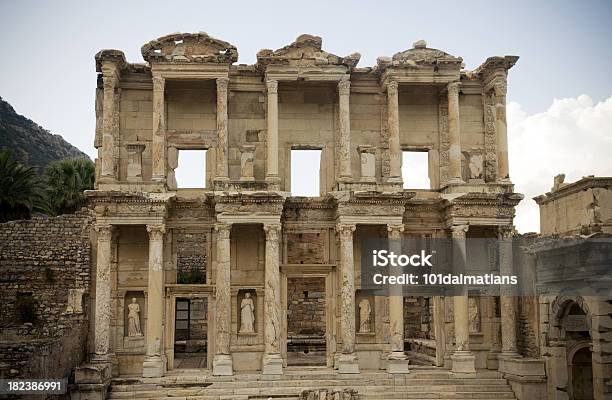 Éfeso Biblioteca De Celso Turquía Foto de stock y más banco de imágenes de Anatolia - Anatolia, Antiguo, Antigüedades