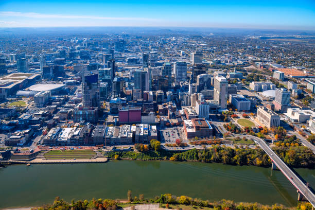 istock Nashville Cityscape Aerial 1823872200