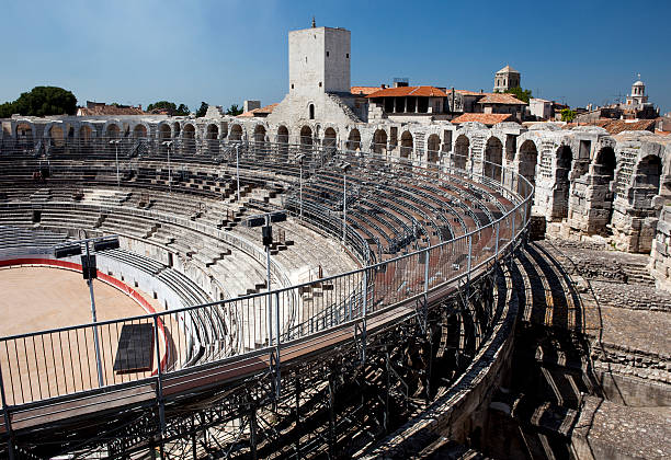 istock Bull FIghting Arena in Arles Provence 182387373
