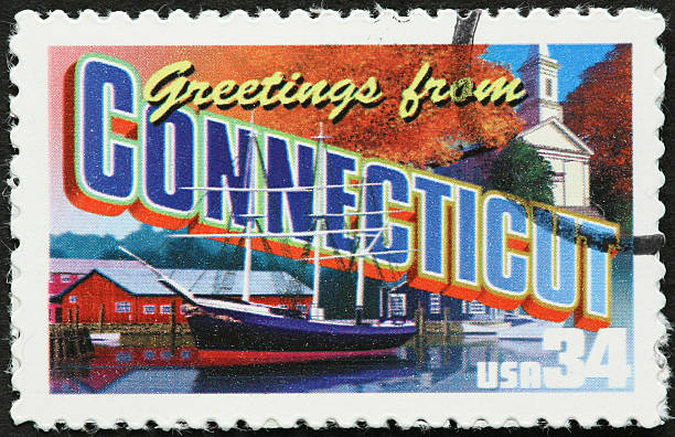 istock Connecticut village and harbor 182387590