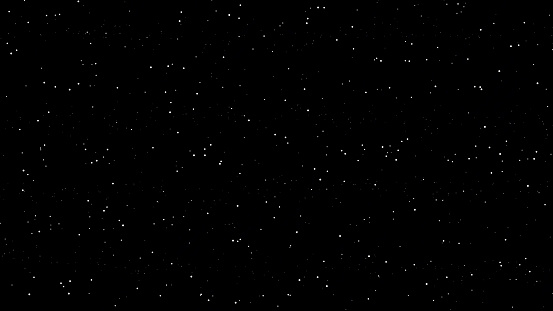 Black colored uneven textured effect wall texture horizontal background, wallpaper. Stars or snow like glitter allover the background.. Can be used as space and astronomy related wallpaper, celebration, festive background, gift wrapping sheet.