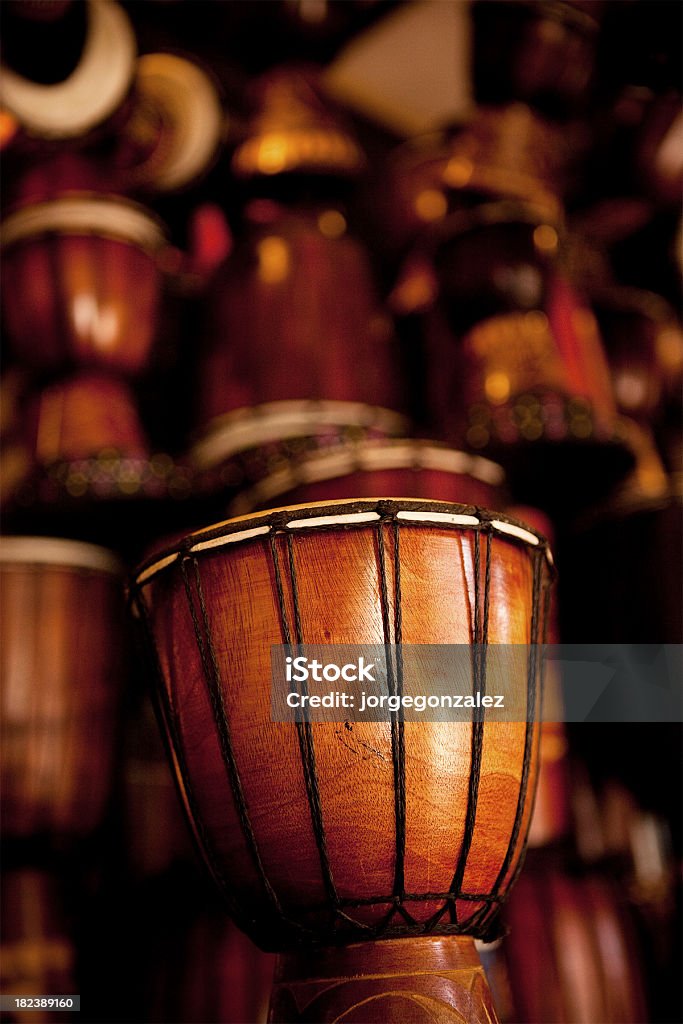 Strumento a percussione - Foto stock royalty-free di Djembe