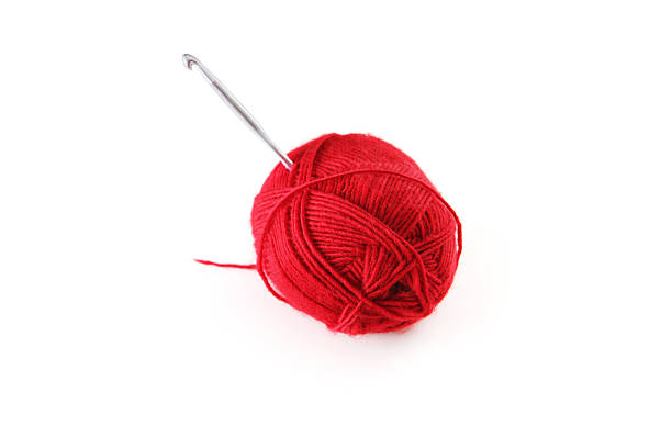 istock Ball of Yarn on White Background 182390203