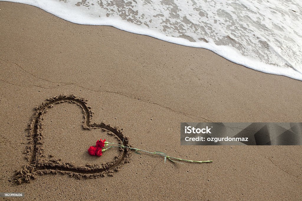 Forma di cuore e di garofano - Foto stock royalty-free di Ambientazione esterna