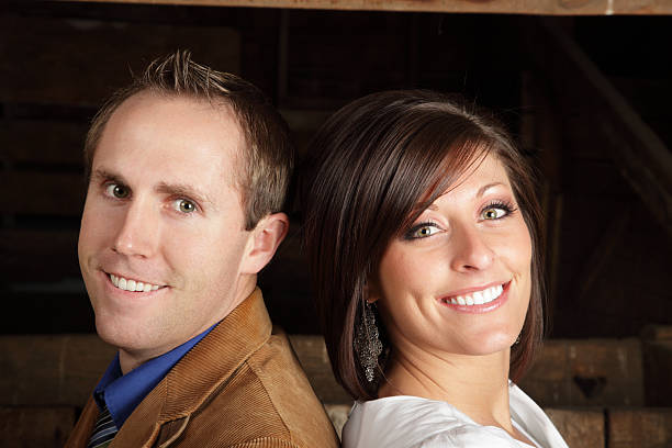 istock Close Up Of Young Couple 182390857