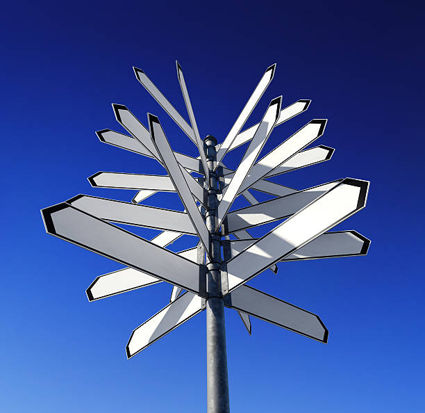 istock Many blank boards on a signpost 182391052
