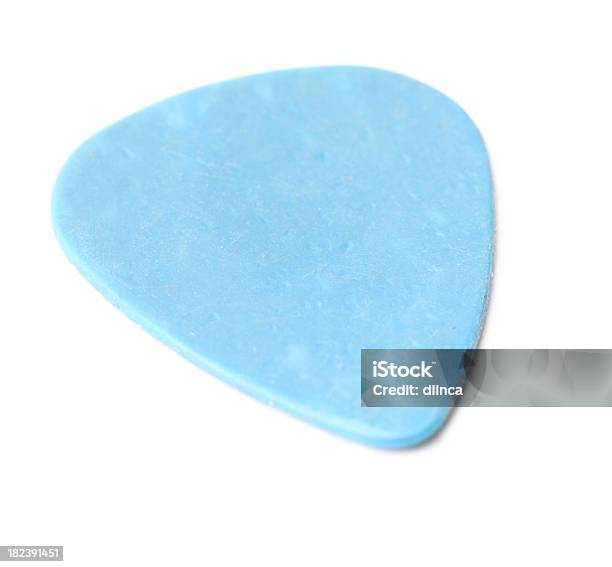 Luz Azul Plectro - Fotografias de stock e mais imagens de Plectro - Plectro, Figura para recortar, Fundo Branco