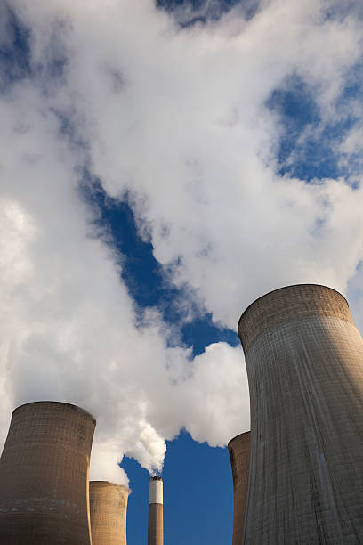 istock Cooling towers at a coal fueled power station. 182391752