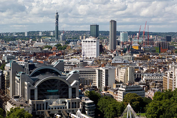 istock London Skyline downtown with Telecom tower 182391766