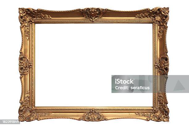Gold Bilderrahmen Stockfoto und mehr Bilder von Bilderrahmen - Bilderrahmen, Rand, Gold - Edelmetall