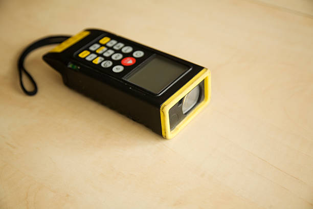 Count per minute scale for radiation contamination and microSIevert per hour scale for radiation dose rate on Dial display of Radiation survey meter