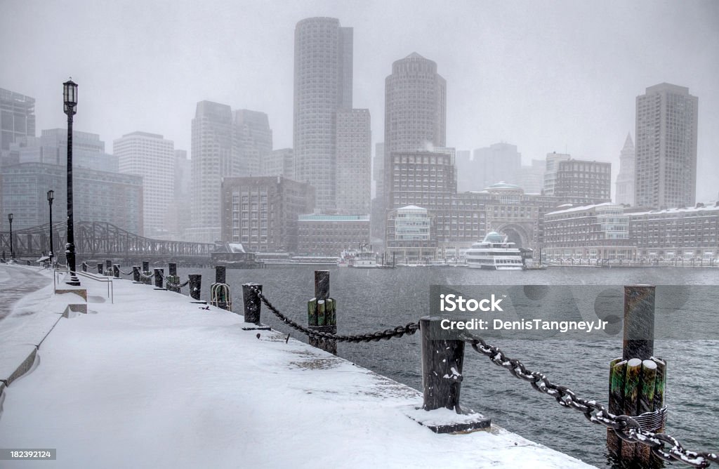 Winter in Boston - Lizenzfrei Boston Stock-Foto