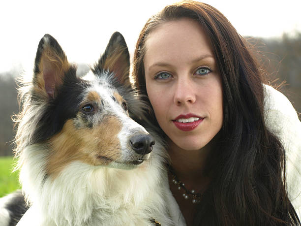 istock Girl and dog 182392201