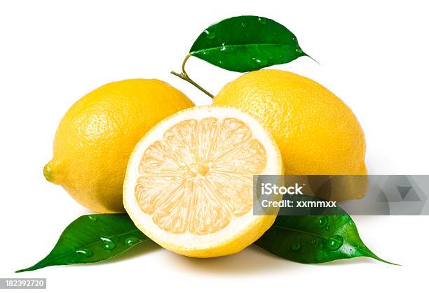 Limone - Fotografie stock e altre immagini di Limone - Limone, Giallo, Goccia