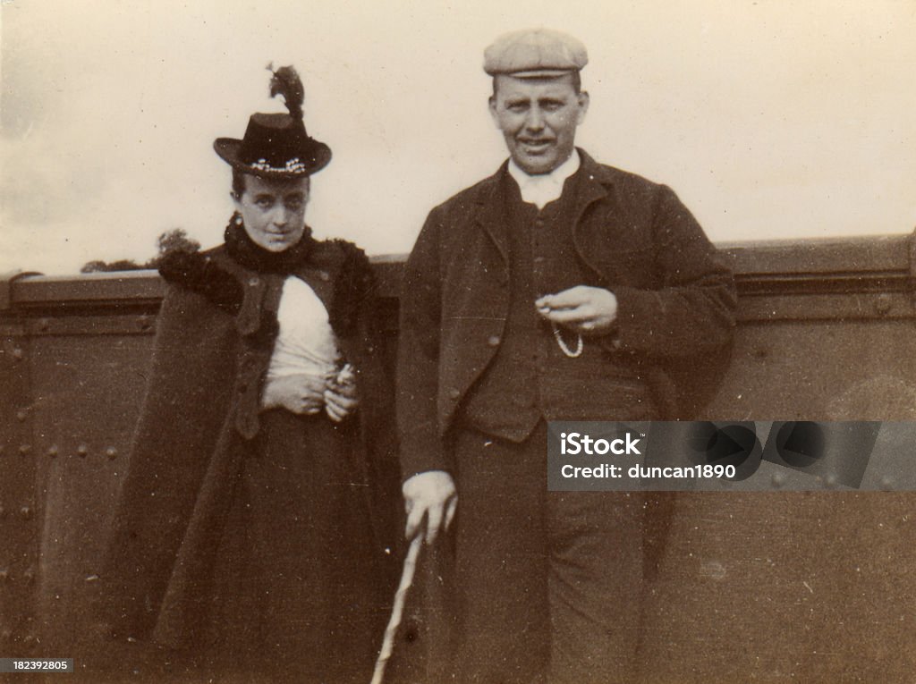 Victorian Couple - Photo de Photographie libre de droits