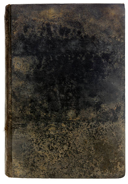 istock Vintage Black Grunge Moldy Rusty Book Cover 182392813