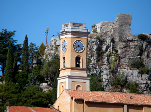 Church in Village of Eze Provence France