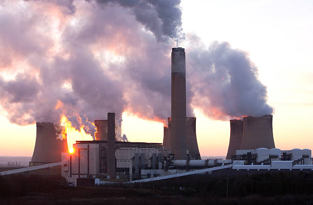 istock Coal fueled power station. 182393001