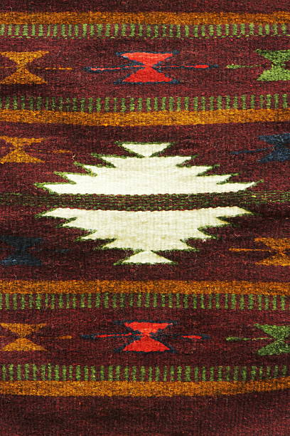 Navajo Blanket Rug Fabric Design