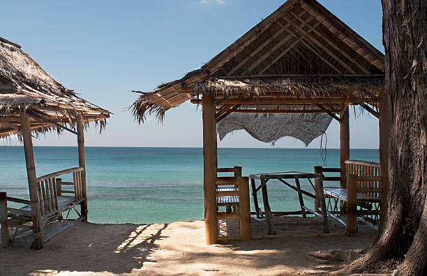istock Beach Hut On Sai Kaew Beach In Phuket, Thailand 182393666
