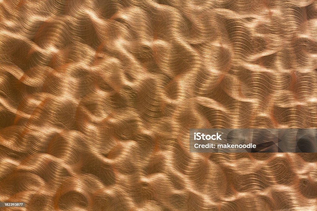 Abstrato de pincel Bronze/cobre onduladas padrão de fundo - Royalty-free Abstrato Foto de stock