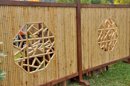 Bamboo Fence (Chinese / Japanese / Korea Style Pattern)