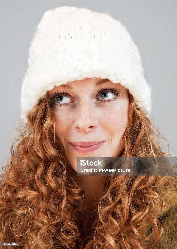 Garota de inverno - Foto de stock de Adulto royalty-free