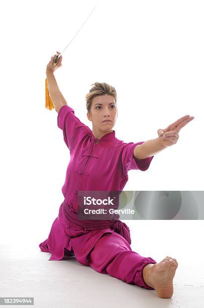 Divisão De Wushu - Fotografias de stock e mais imagens de Kung-Fu - Kung-Fu, Artes Marciais, Autodefesa