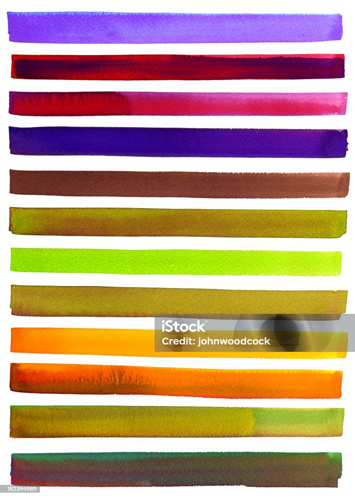 Linee multicolore - Illustrazione stock royalty-free di Casella di testo