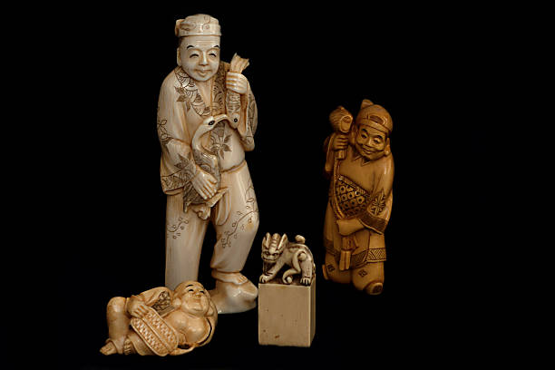 istock Ivory figurine china japan 182395365