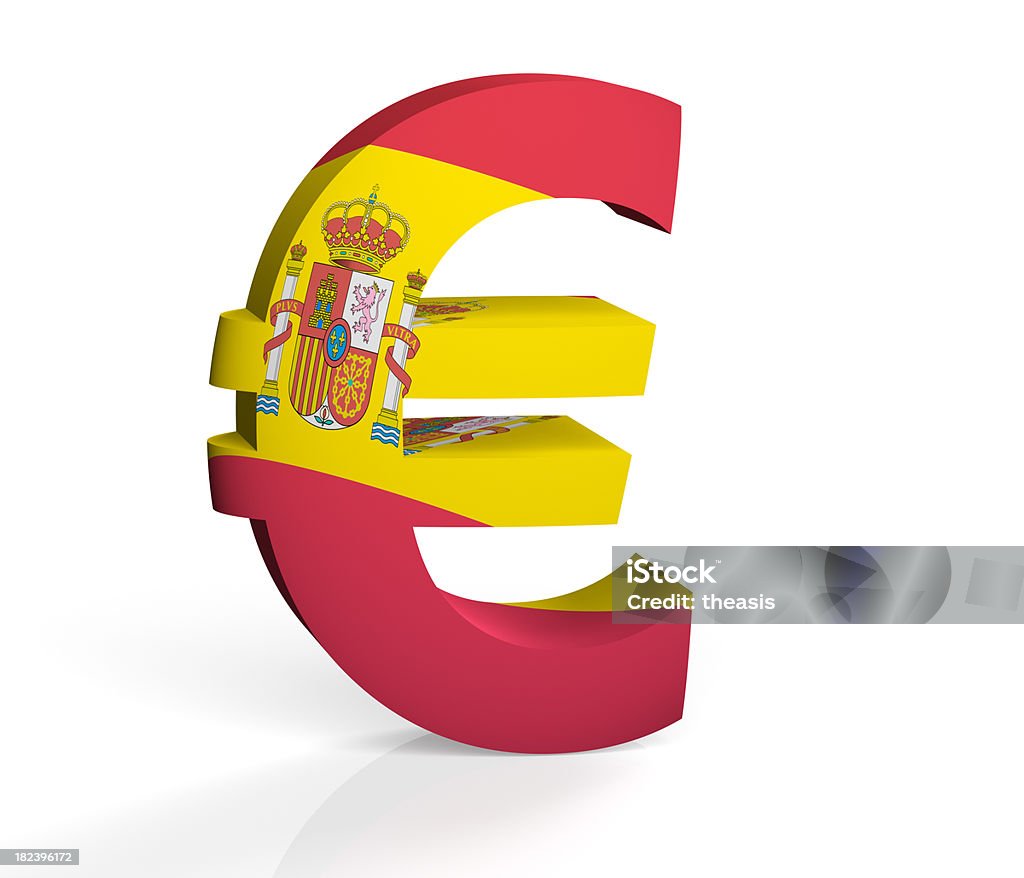 Испанский евро - Стоковые фото Без людей роялти-фри