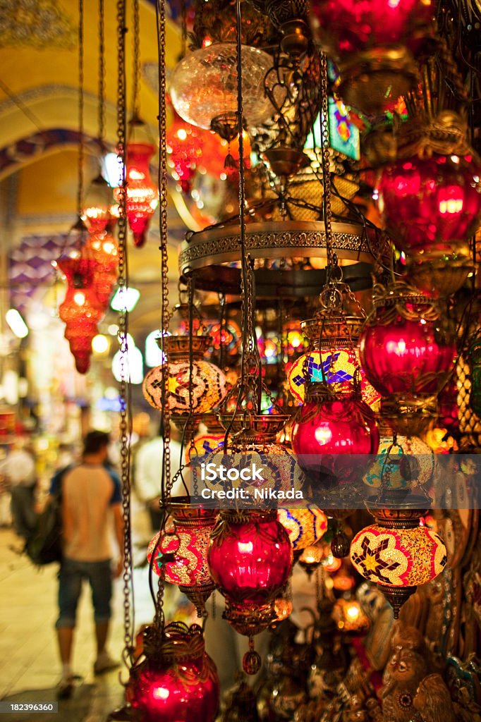 Grand Bazaar de Istambul - Foto de stock de Bazar royalty-free